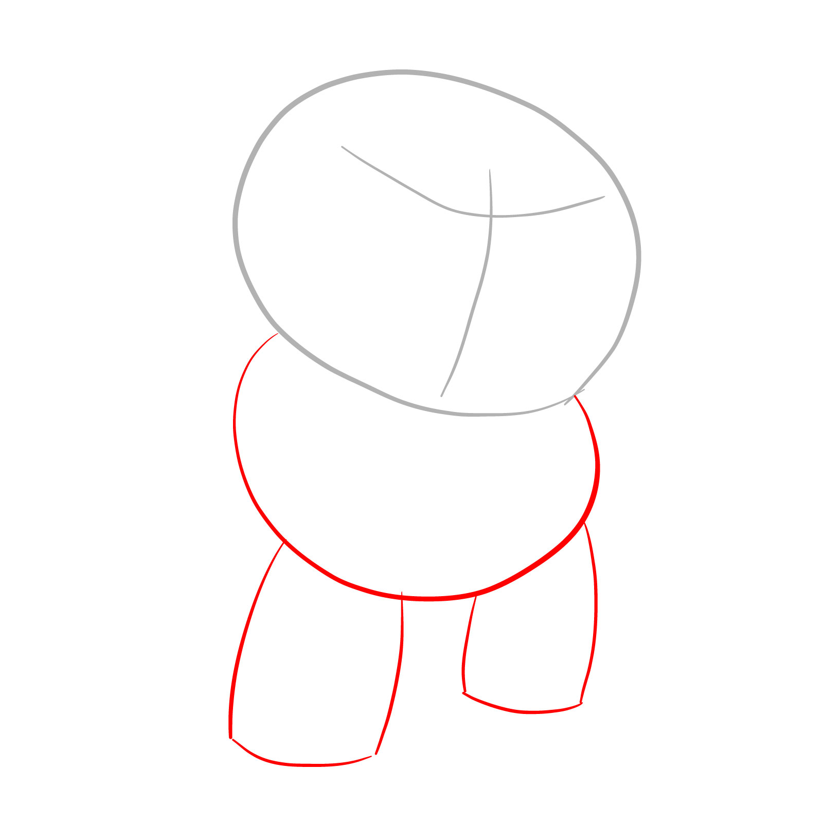 How to draw Cannonbolt (Omniverse Reboot) - step 02