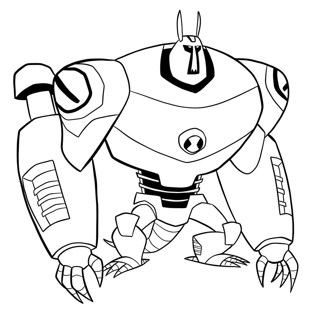 I think I'm just gonna draw all aliens until I get bored, here's Upgrade :  r/Ben10