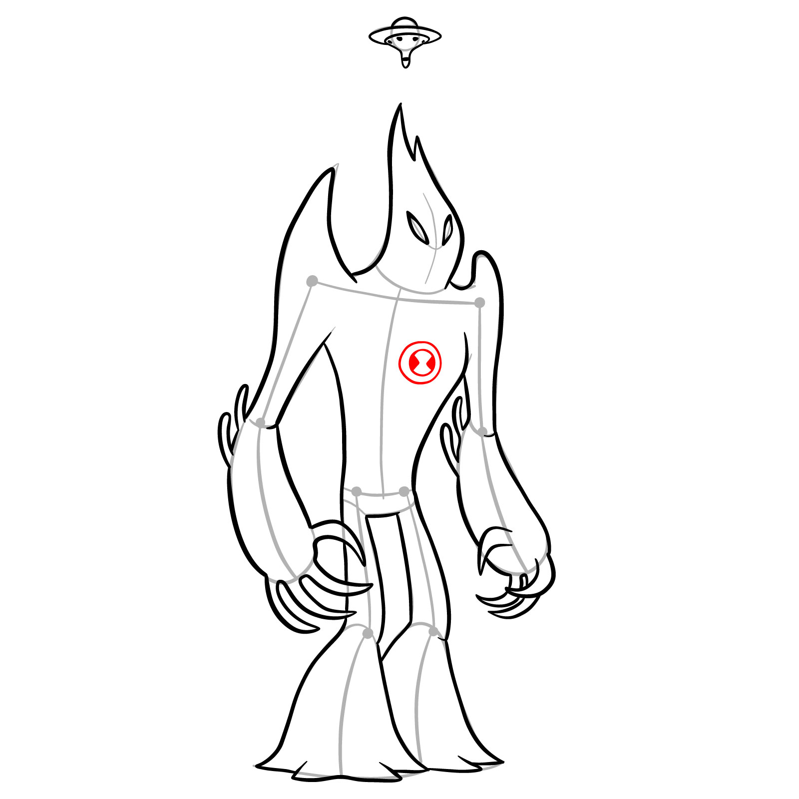 How to draw Goop (Reboot) - step 23