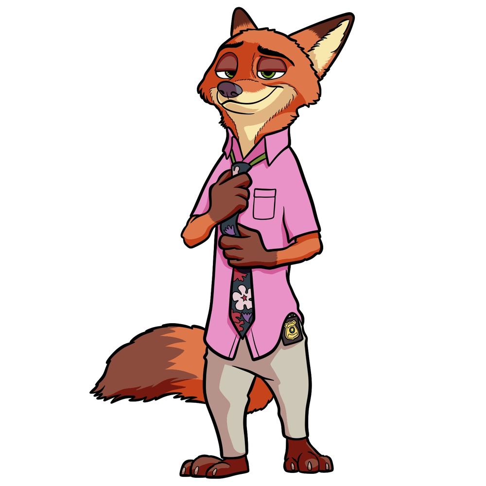 Zootopia 2 Drawing: How to Draw Nick Wilde in 22 Easy Steps