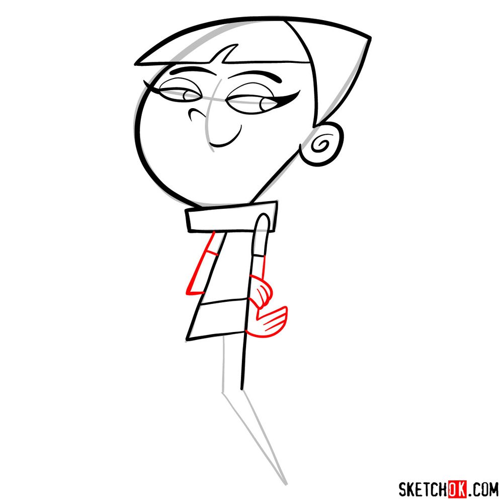 How to draw Trixie Tang - step 09