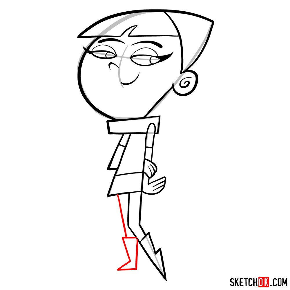 How to draw Trixie Tang - step 11