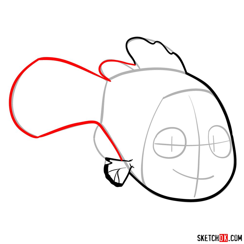 How to draw Nemo - step 05