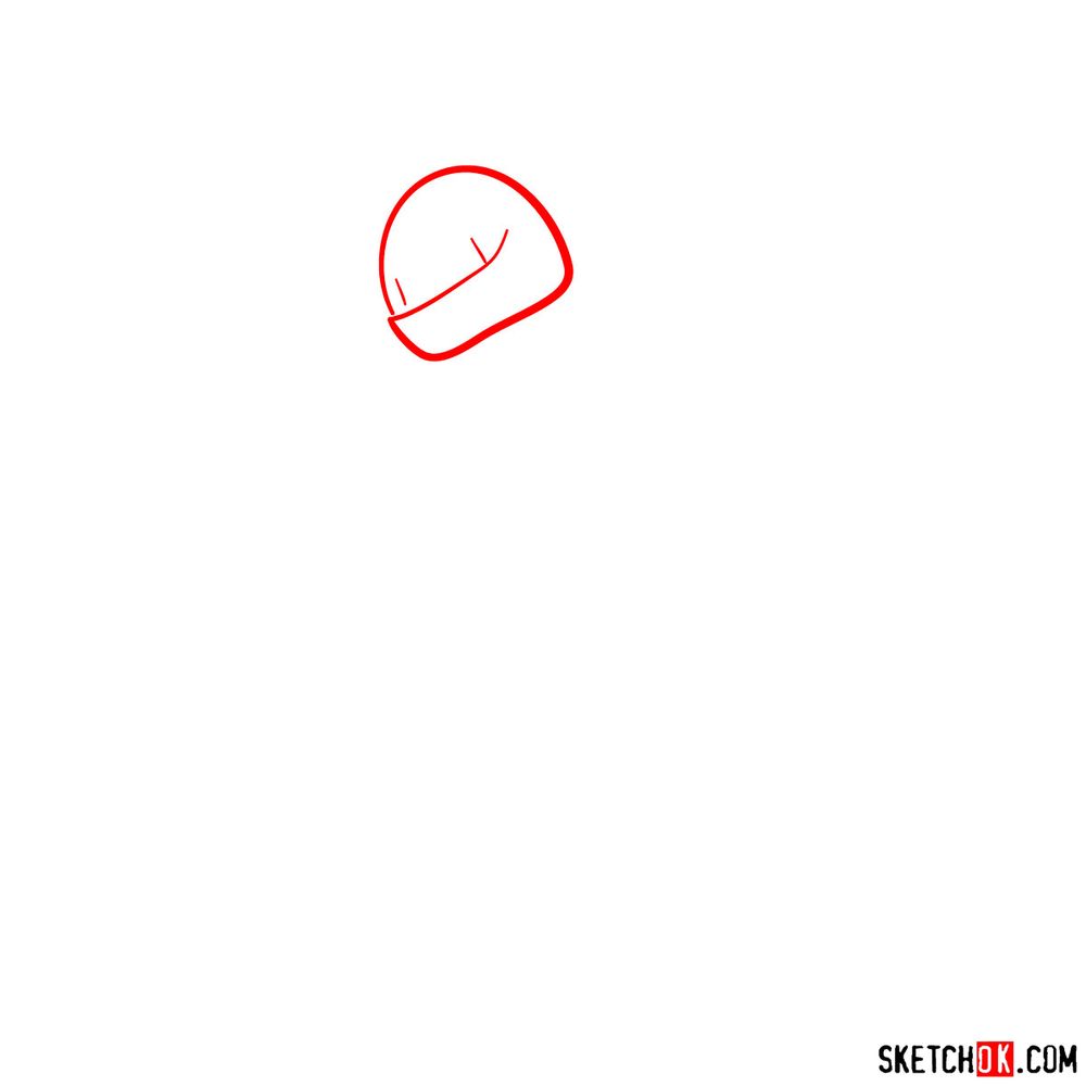 How to draw Sisu - step 01