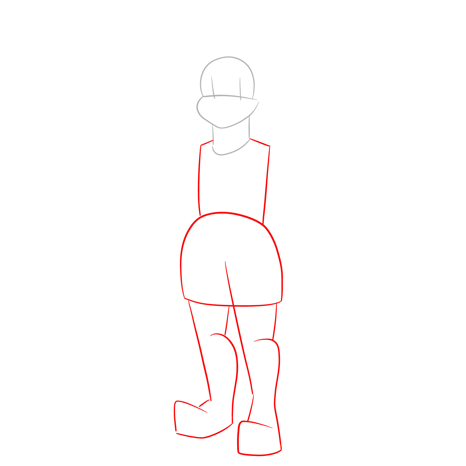 How to draw Rue from Far-Fetched - step 02