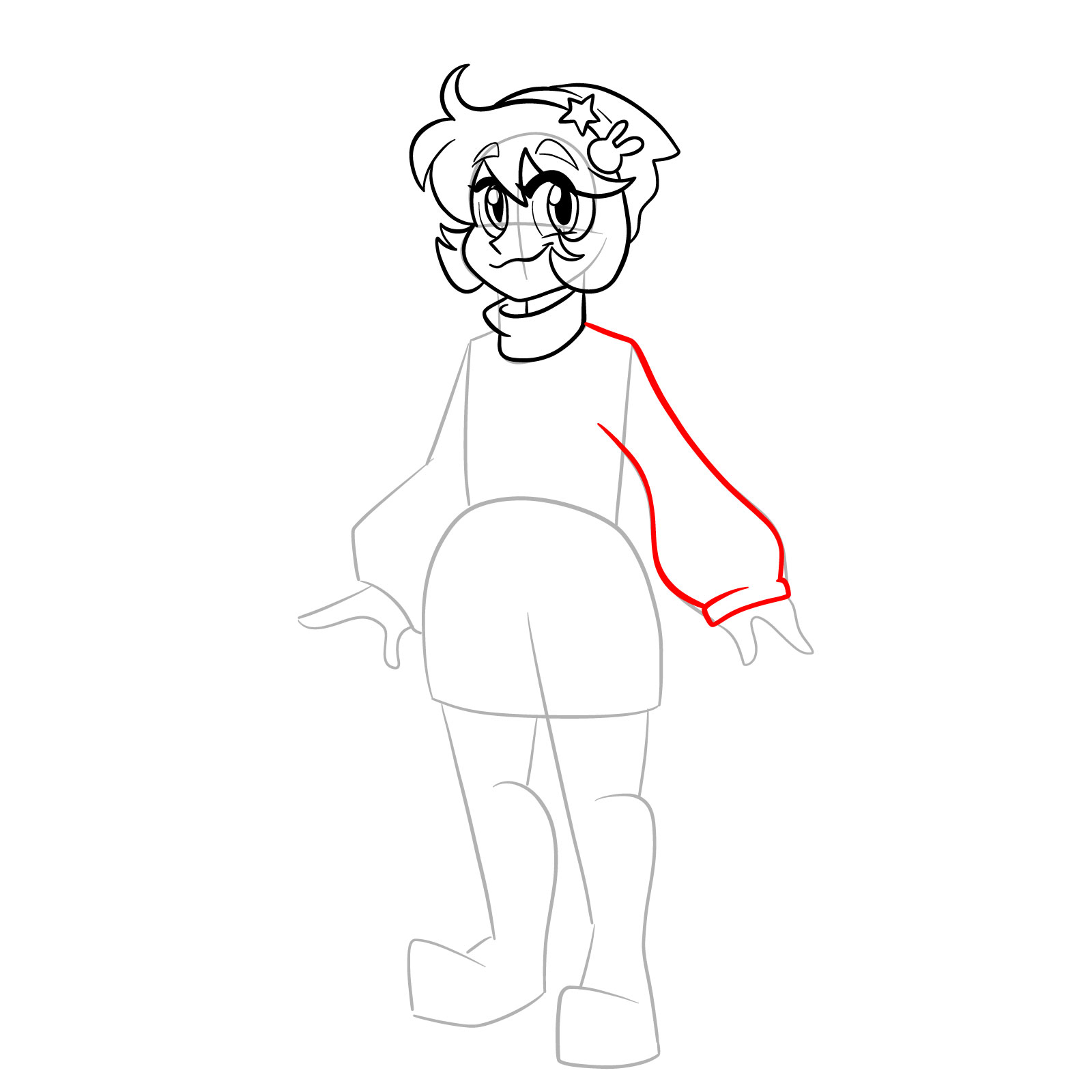 How to draw Rue from Far-Fetched - step 16