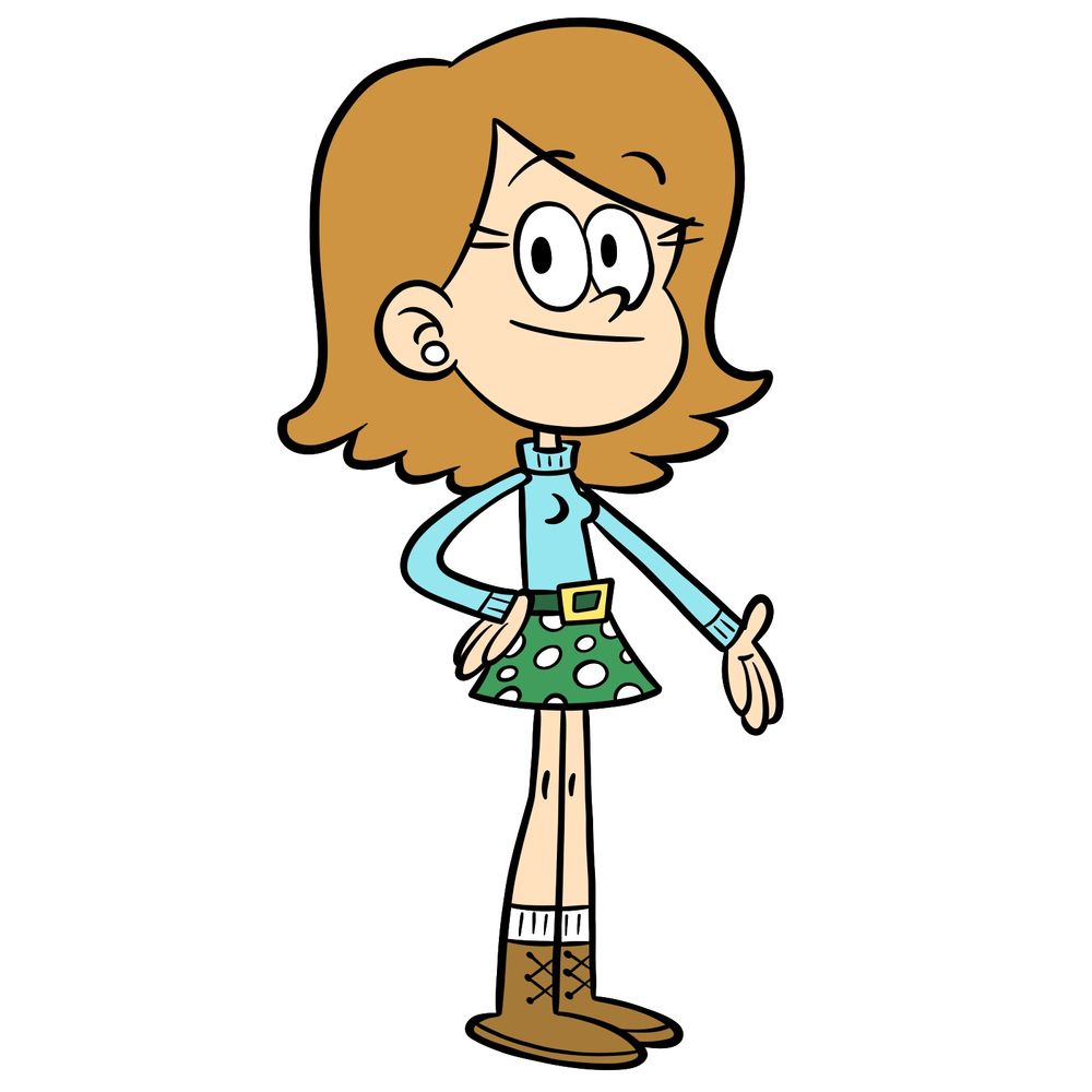 Learn How to Draw Mandee – The Loud House Character Guide
