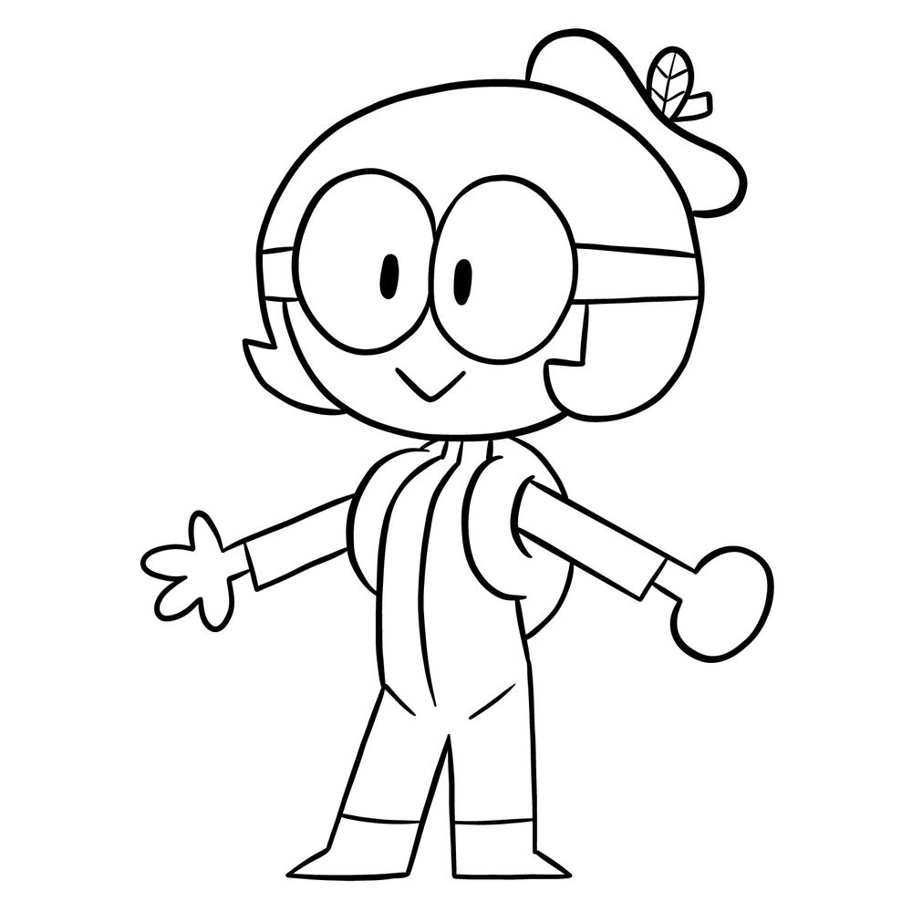 How to draw Dendy from OK K.O.!