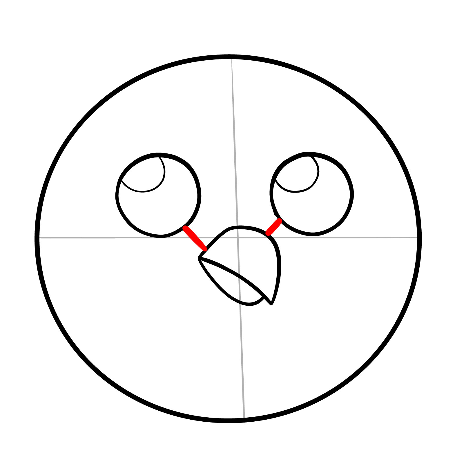 How to draw Hooty from The Owl House - step 08