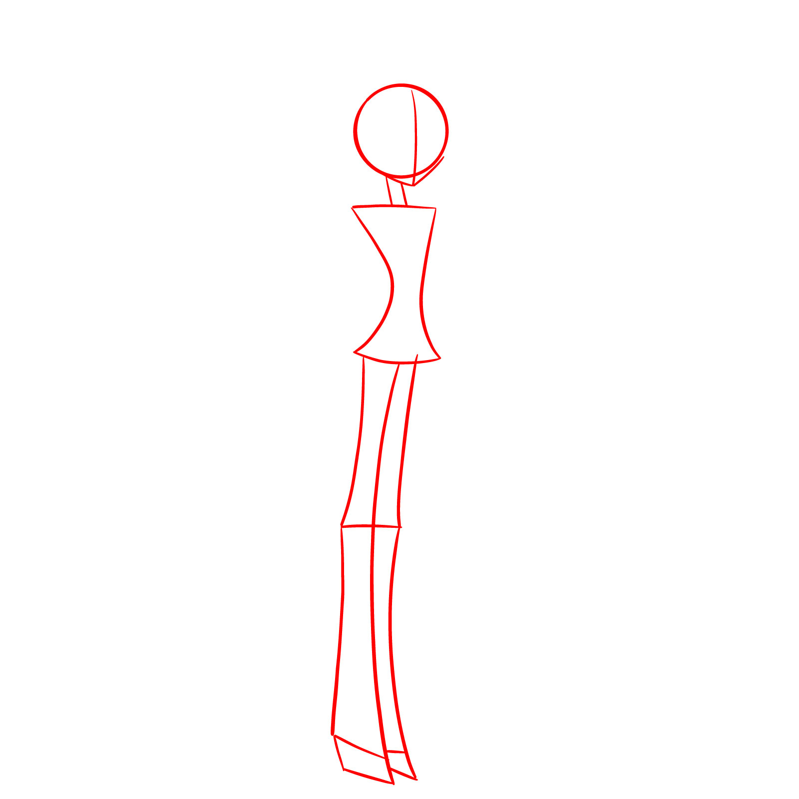 How to Draw Charlie Morningstar - step 01