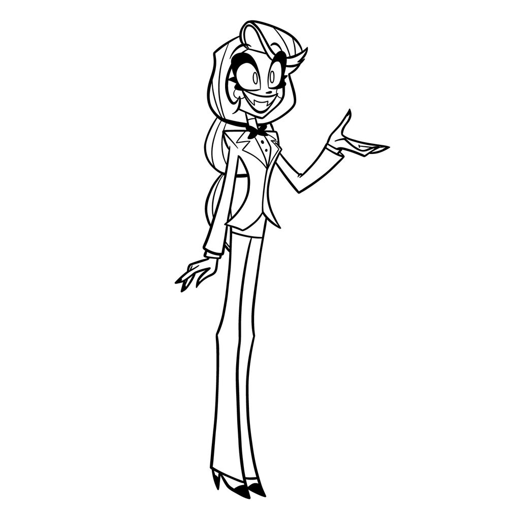 How to Draw Charlie Morningstar from Hazbin Hotel