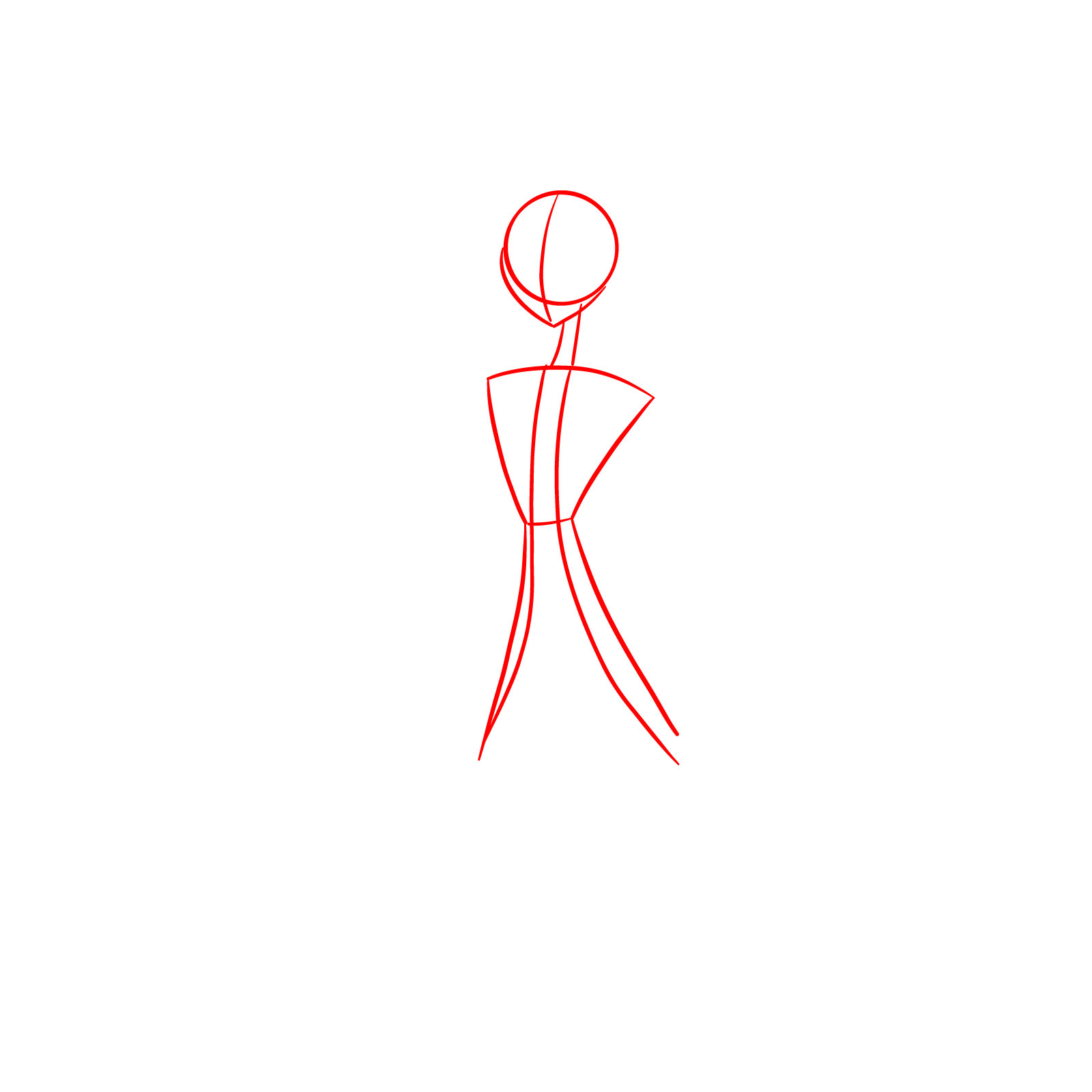 How to Draw Lucifer Morningstar from Hazbin Hotel - step 01