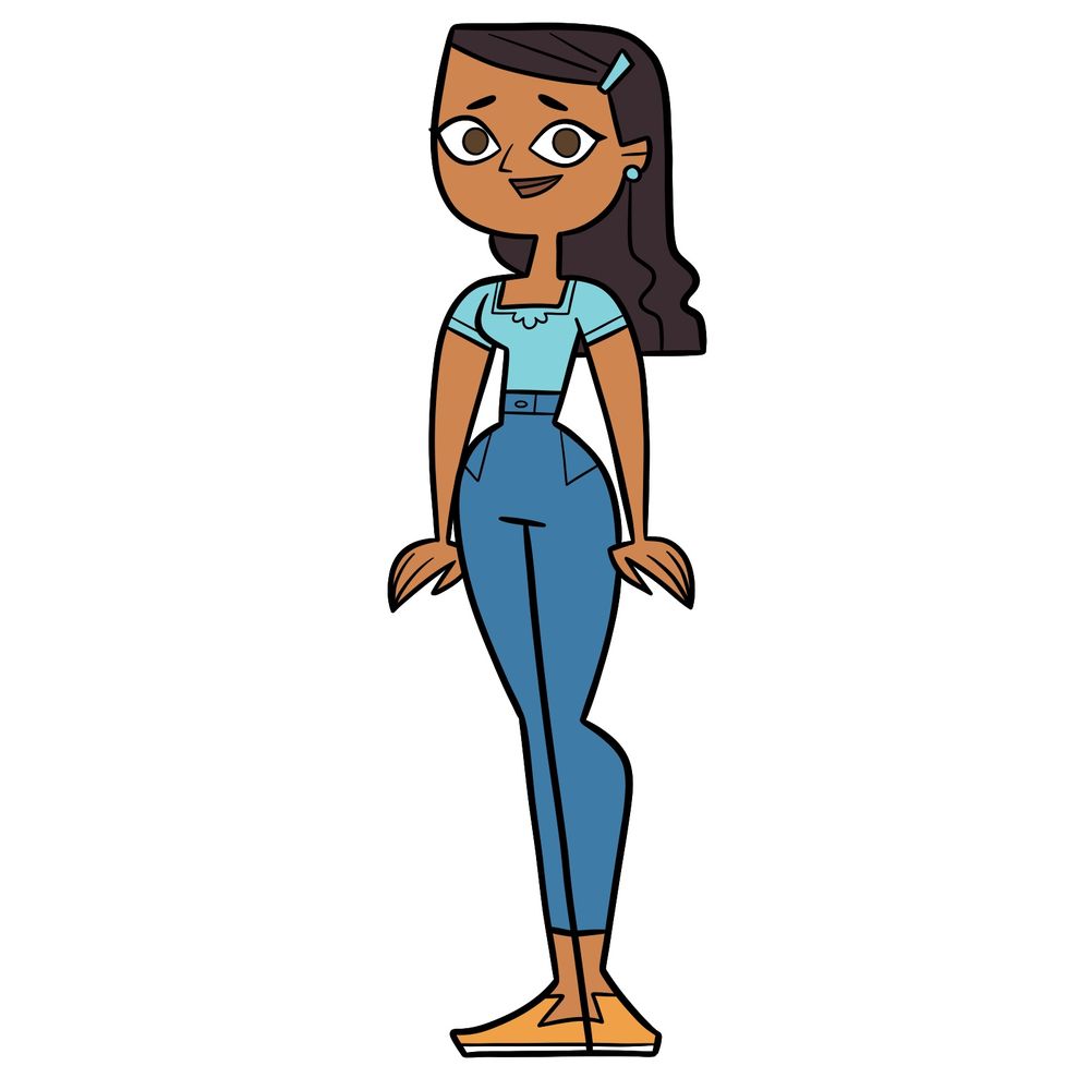 How to Draw Priya from Total Drama Island Reboot