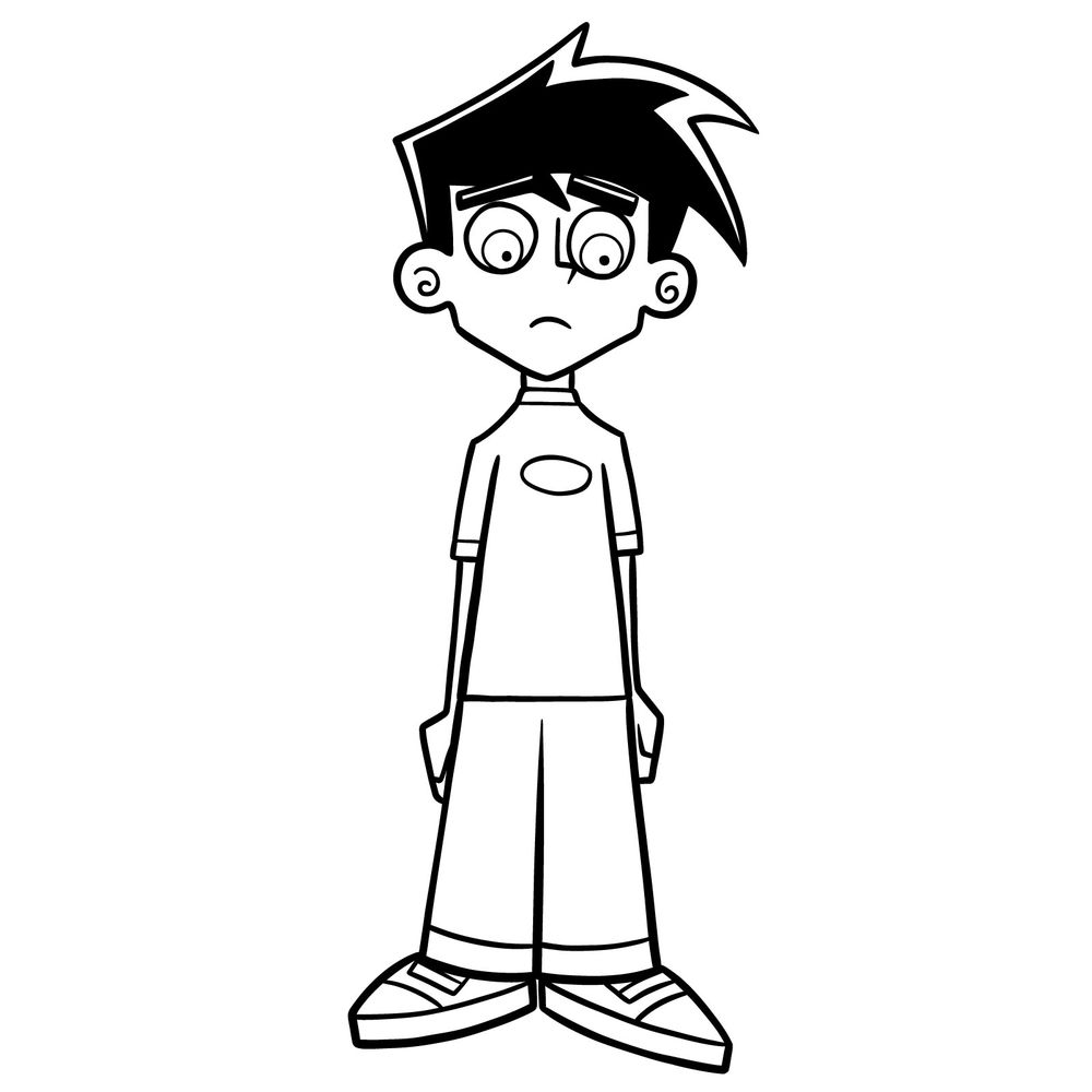 How to Draw Danny Fenton: Danny Phantom’s Human Form Guide
