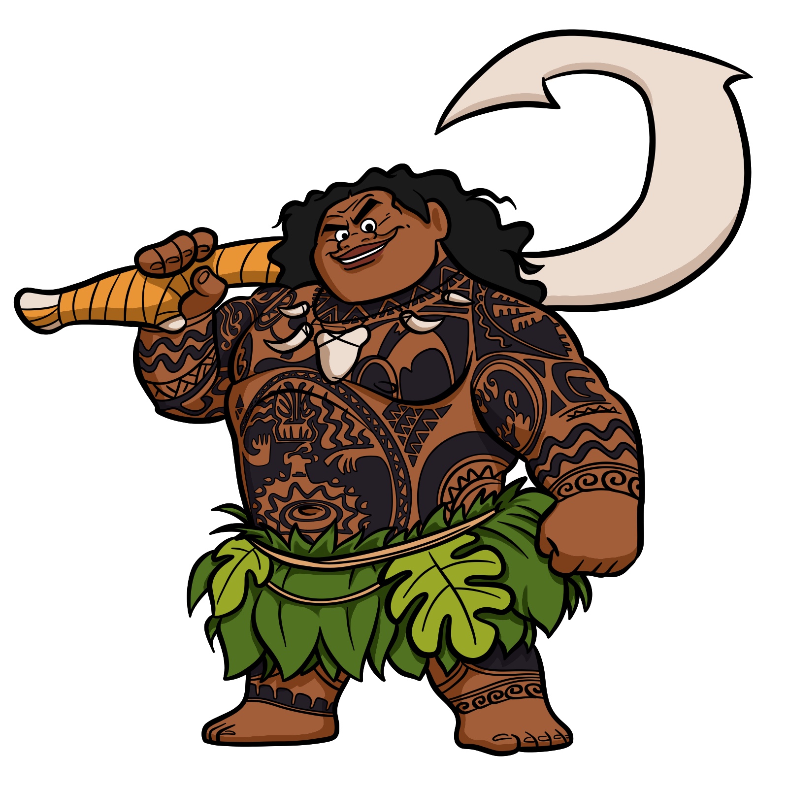 How to Draw Maui from Moana 1 and 2: A Complete Guide