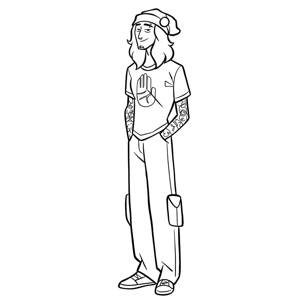 How to Draw Mark Sullivan: Coastline Chronicles Drawing