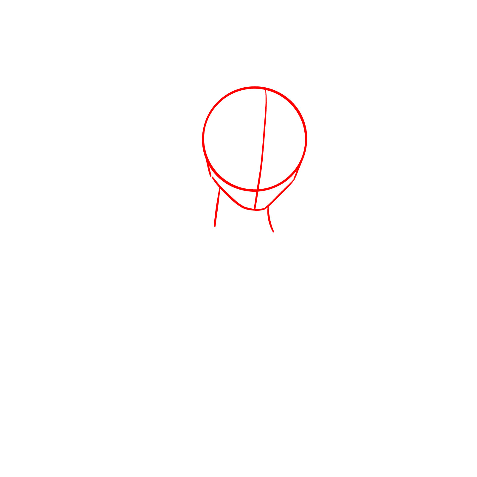 How to Draw Rumi from KPop Demon Hunters - step 01