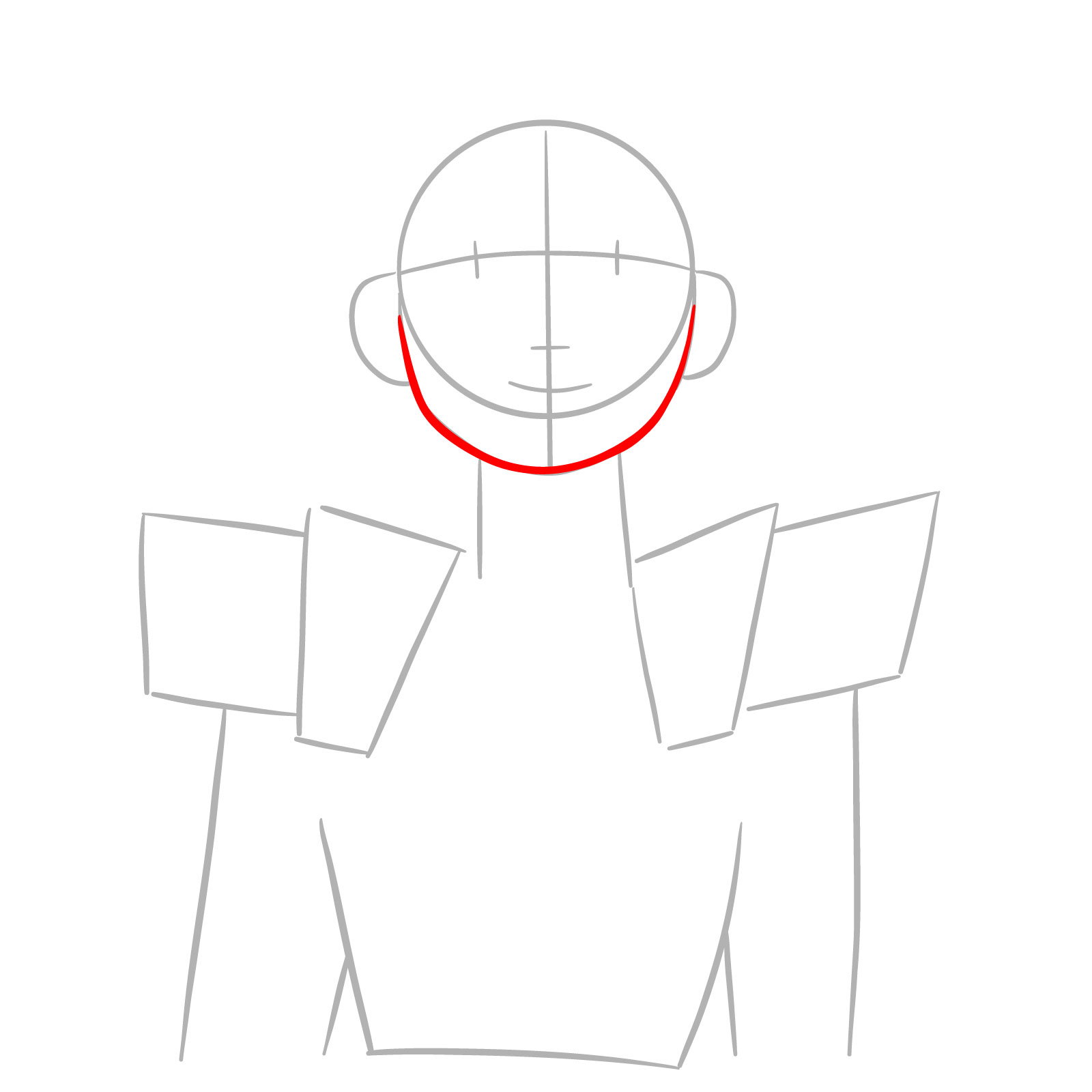 How to Draw Zoey from KPop Demon Hunters - step 03