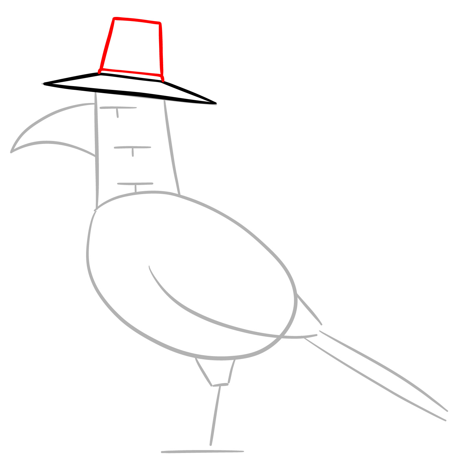 How to Draw Sussy the Magpie from KPop Demon Hunters - step 04