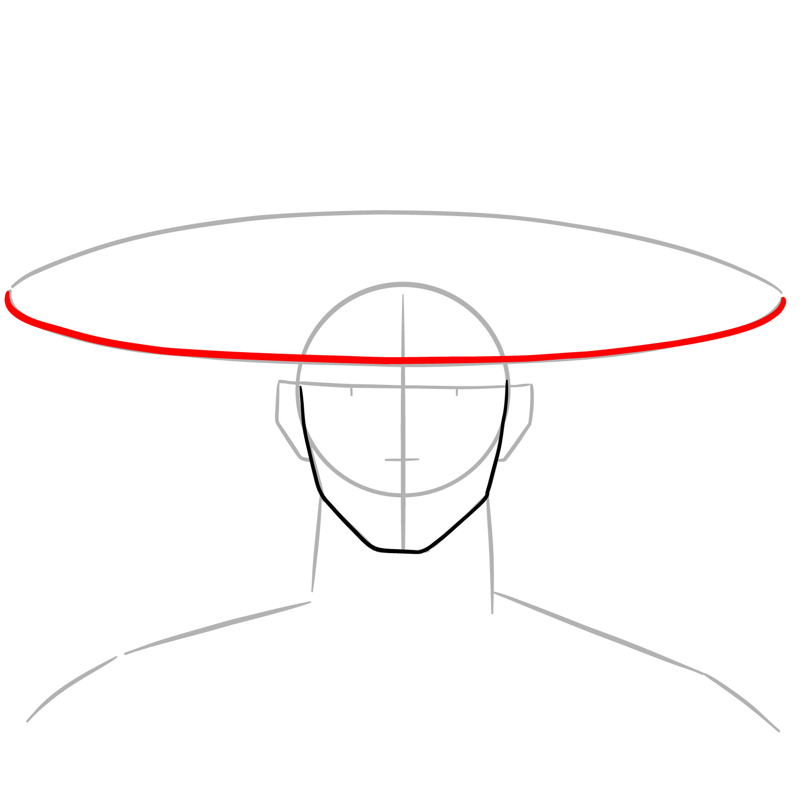 How to Draw Jinu in Demon Form - step 04