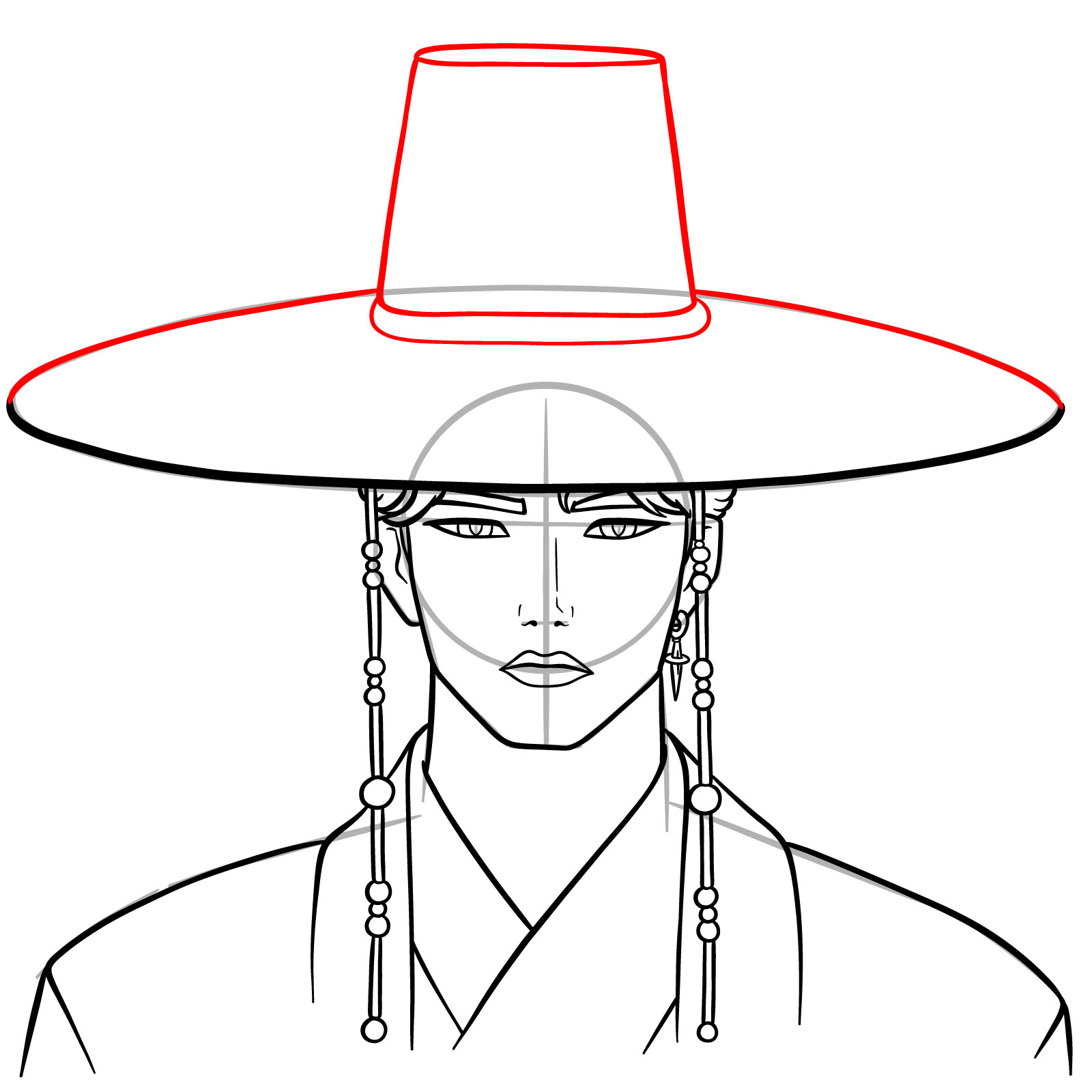 How to Draw Jinu in Demon Form - step 15
