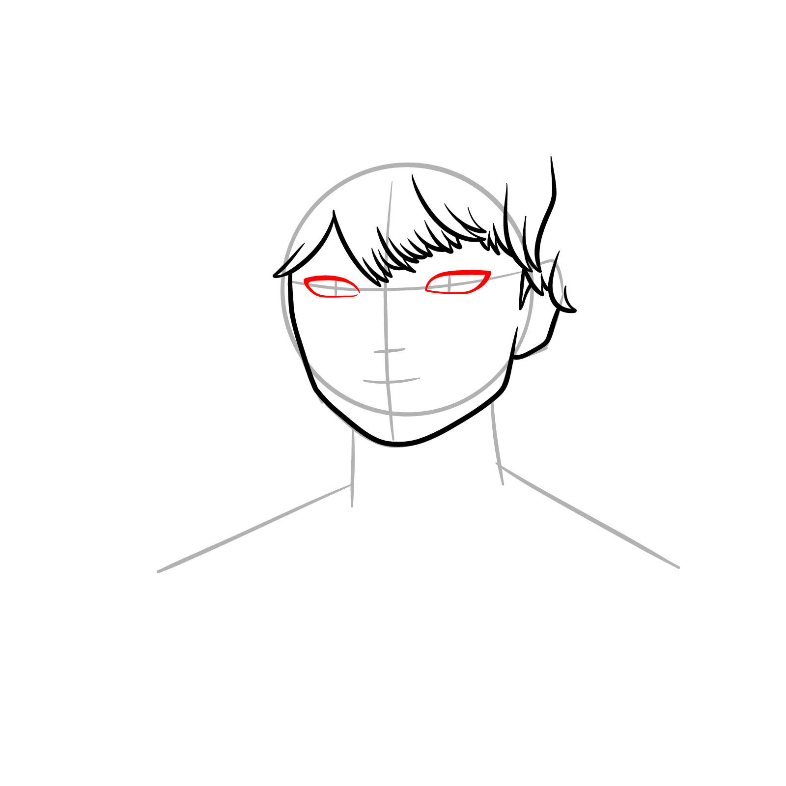How to Draw Baby Saja from KPop Demon Hunters - step 06