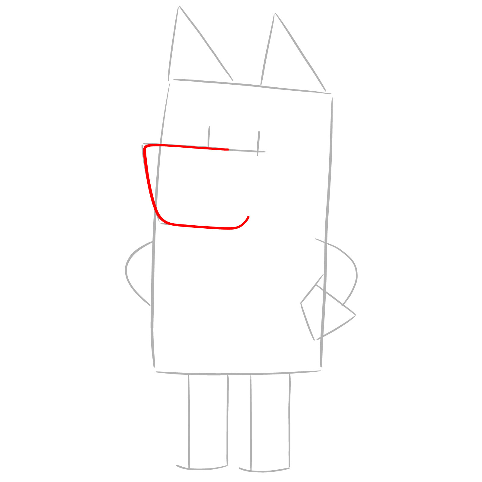 How to Draw Bandit Heeler - step 03
