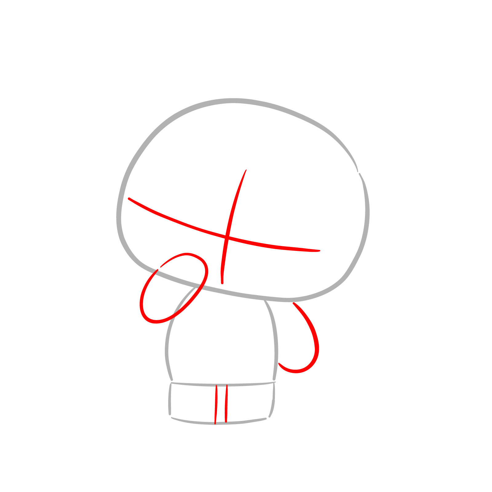 How to Draw Shirousa - step 02