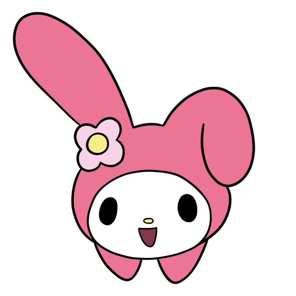 How to Draw My Melody – Cute Sanrio Bunny Drawing Tutorial