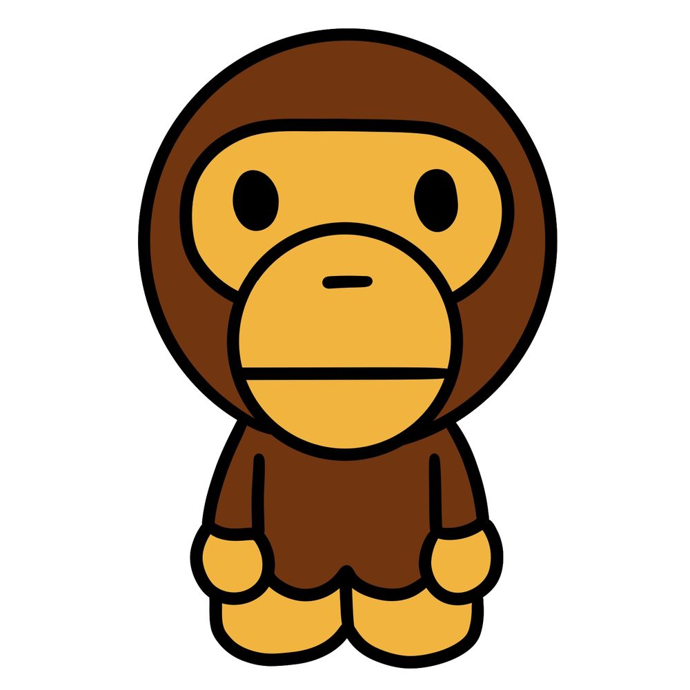 How to Draw Baby Milo – Sanrio’s Adorable Monkey Character