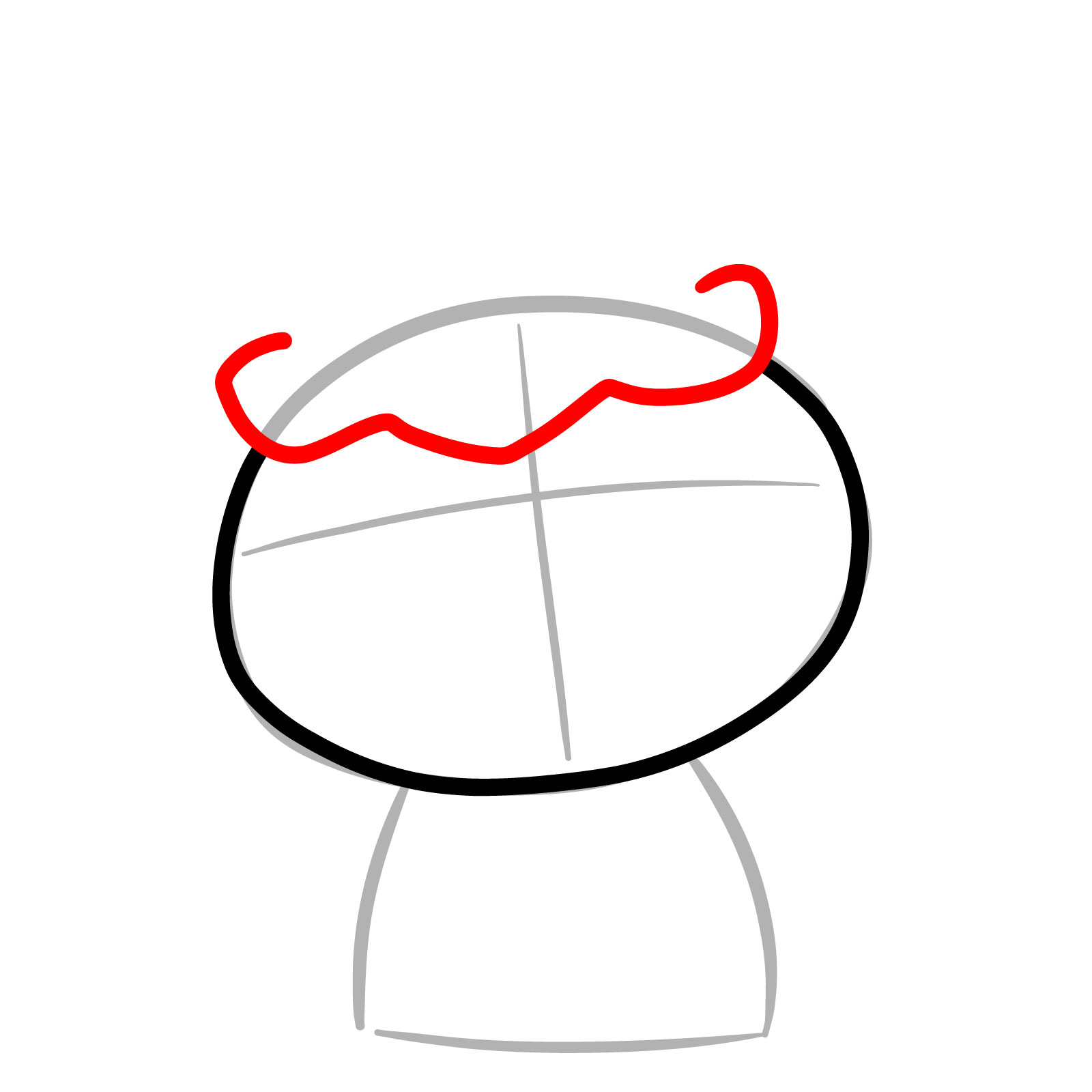 How to Draw Corocorokuririn - step 03