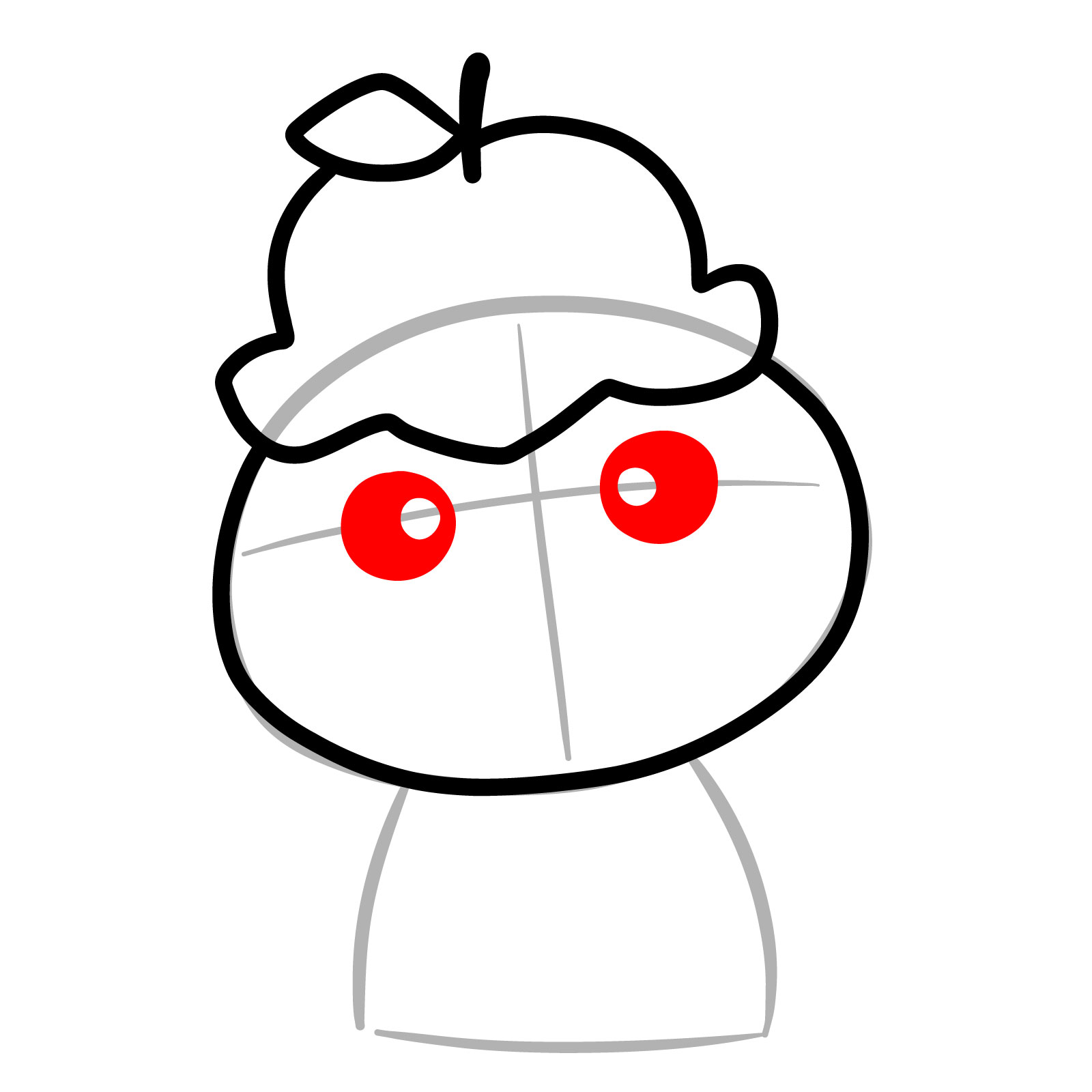 How to Draw Corocorokuririn - step 05