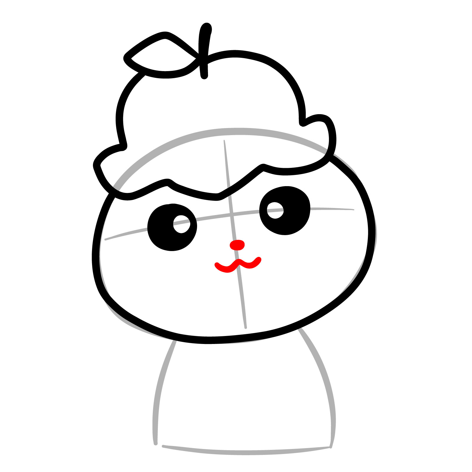 How to Draw Corocorokuririn - step 06