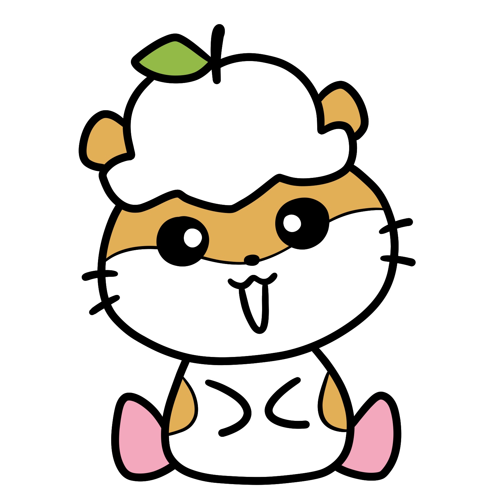 How to Draw Corocorokuririn - final step