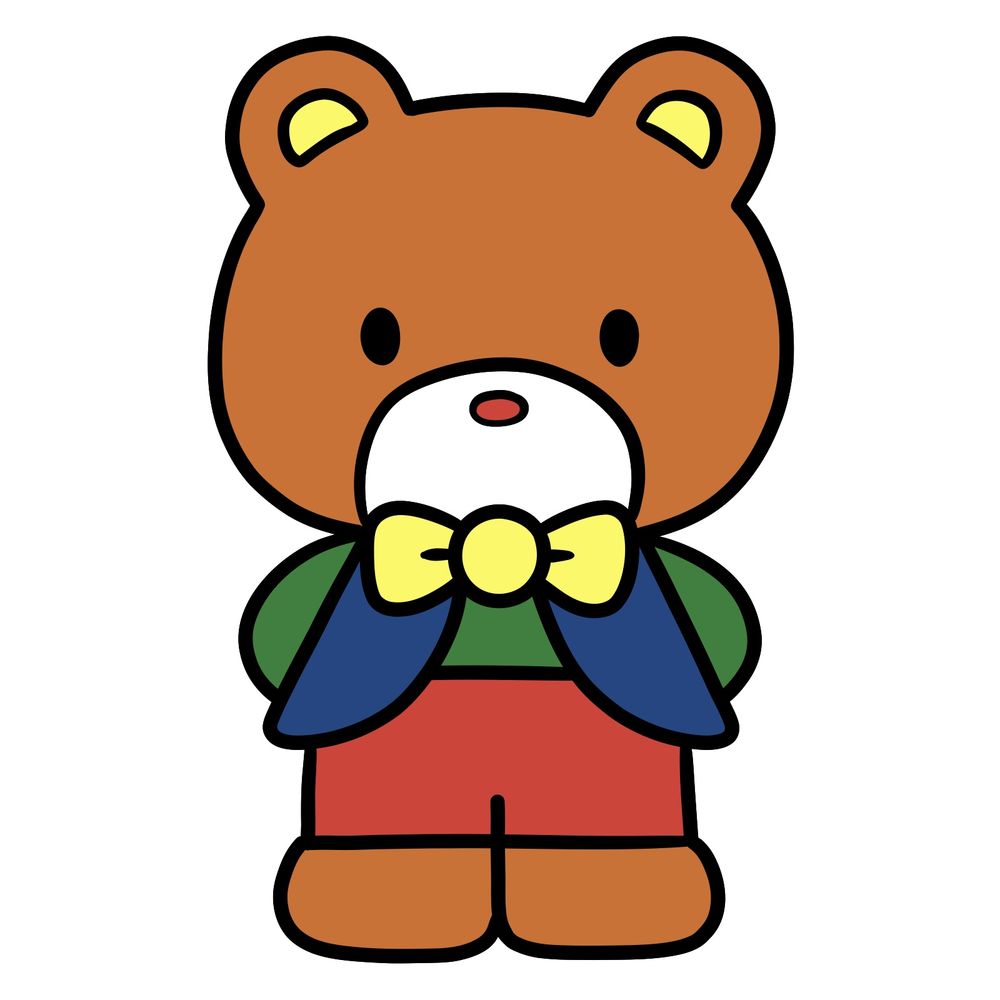 How to Draw Tippy, the Sanrio Bear Cub