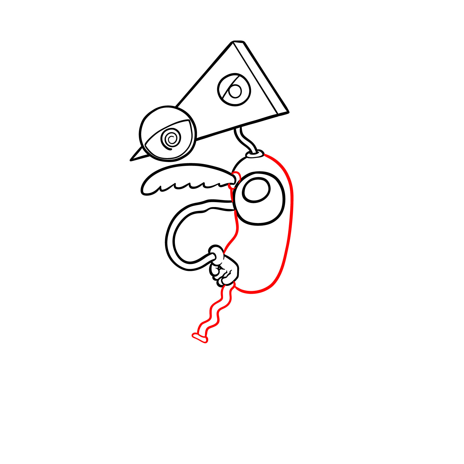 How to Draw Zooble from TADC - step 10