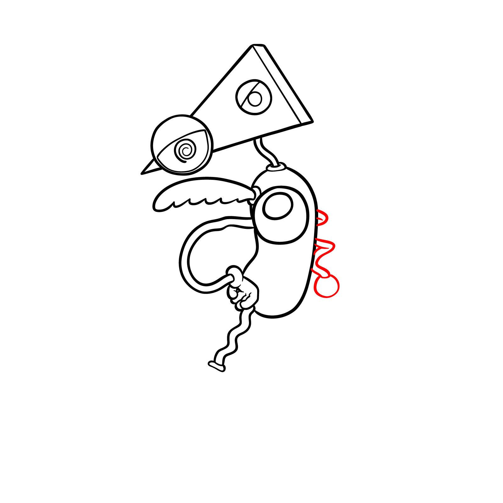 How to Draw Zooble from TADC - step 11