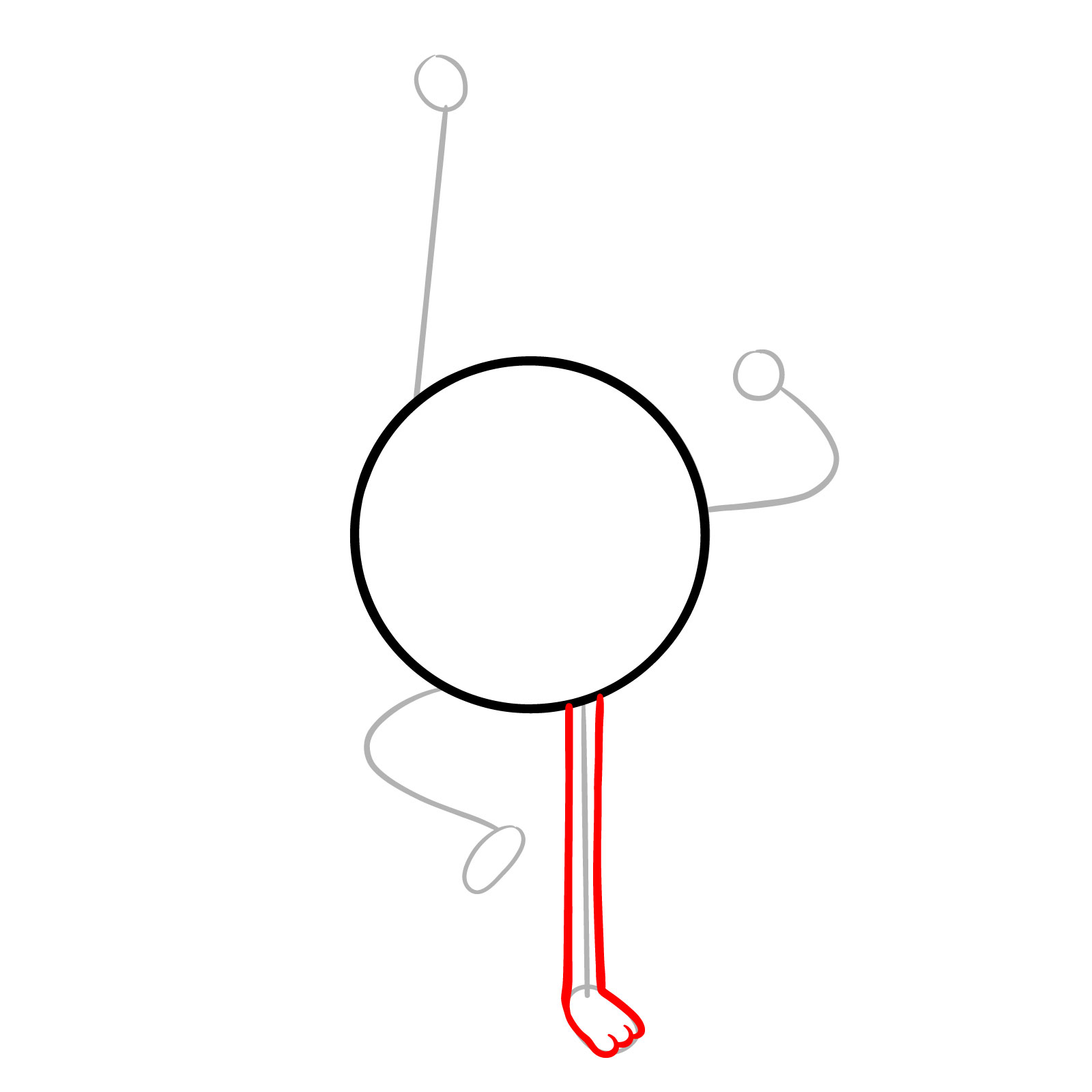 How to Draw 80-HD from the Movie - step 03