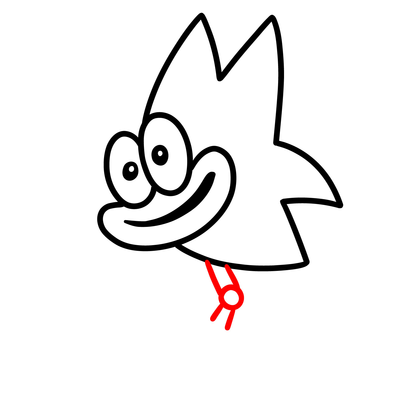 How to Draw Flippy Cyborg - step 06