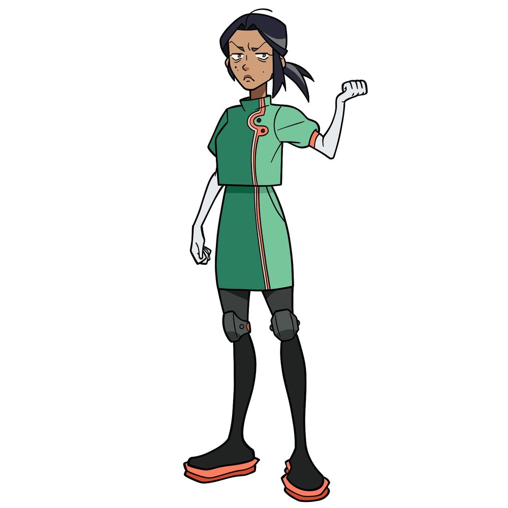 How to Draw Andi – Knights of Guinevere Character Drawing