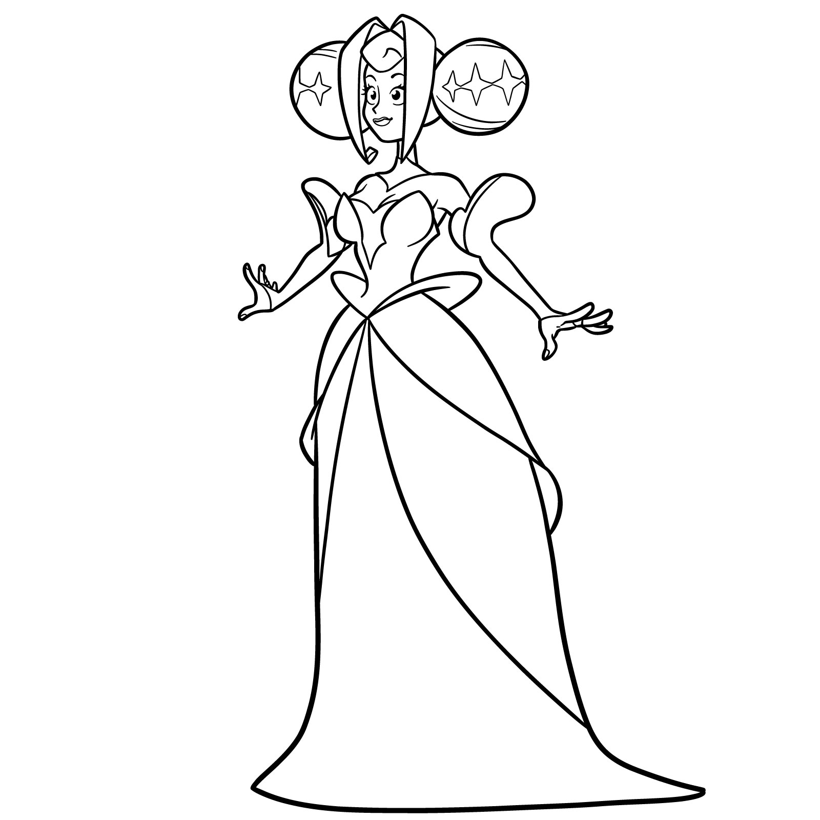 How to Draw Guinevere - step 17