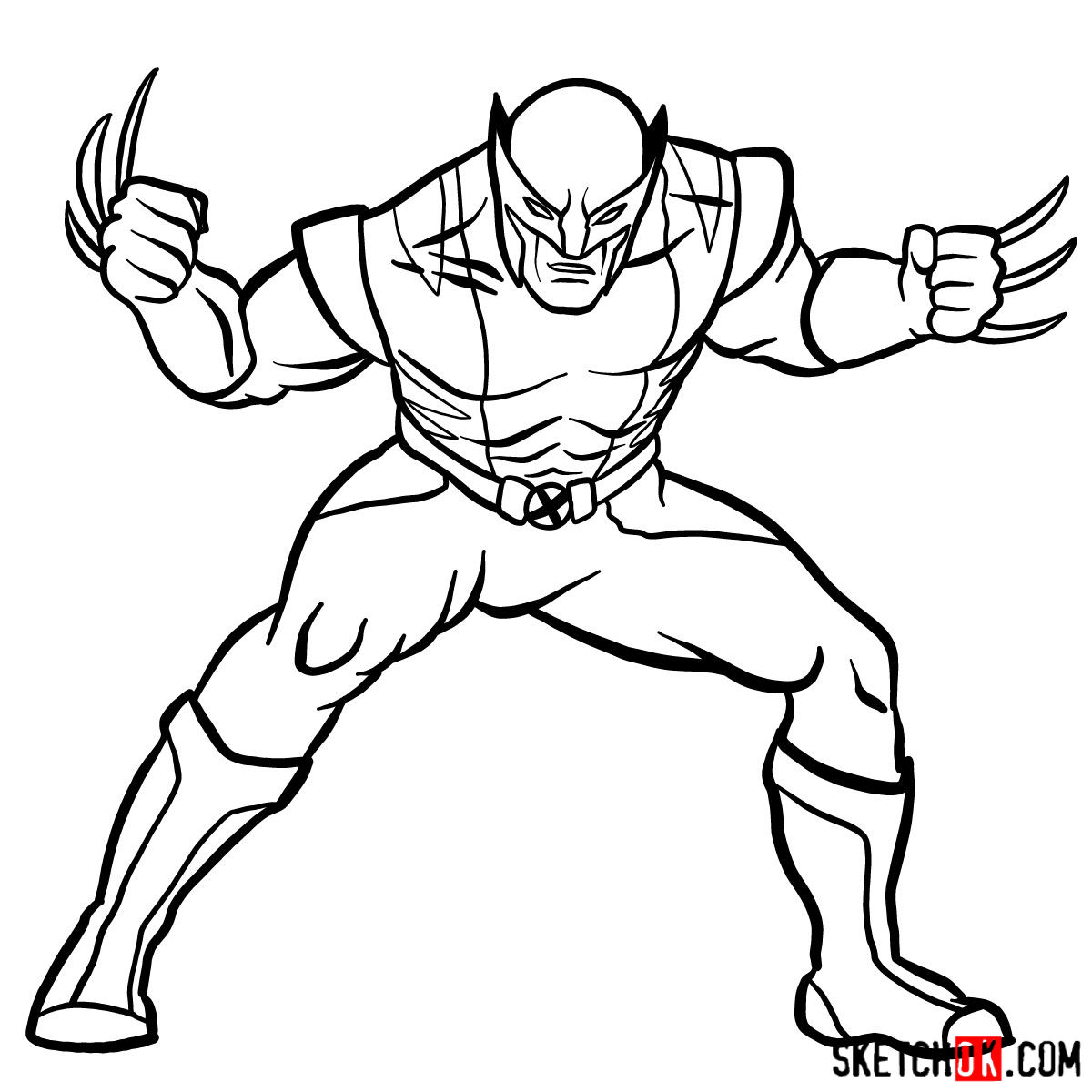 Heroes Drawing Easy - How To Draw Super Heroes Cute And Easy By Toan Le ...