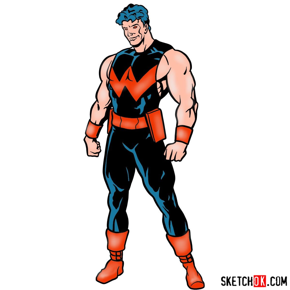 How to draw Marvel’s Wonder Man