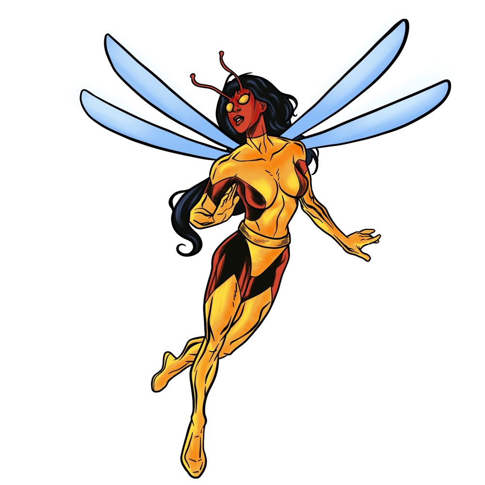 How to draw Dragonfly (Marvel)