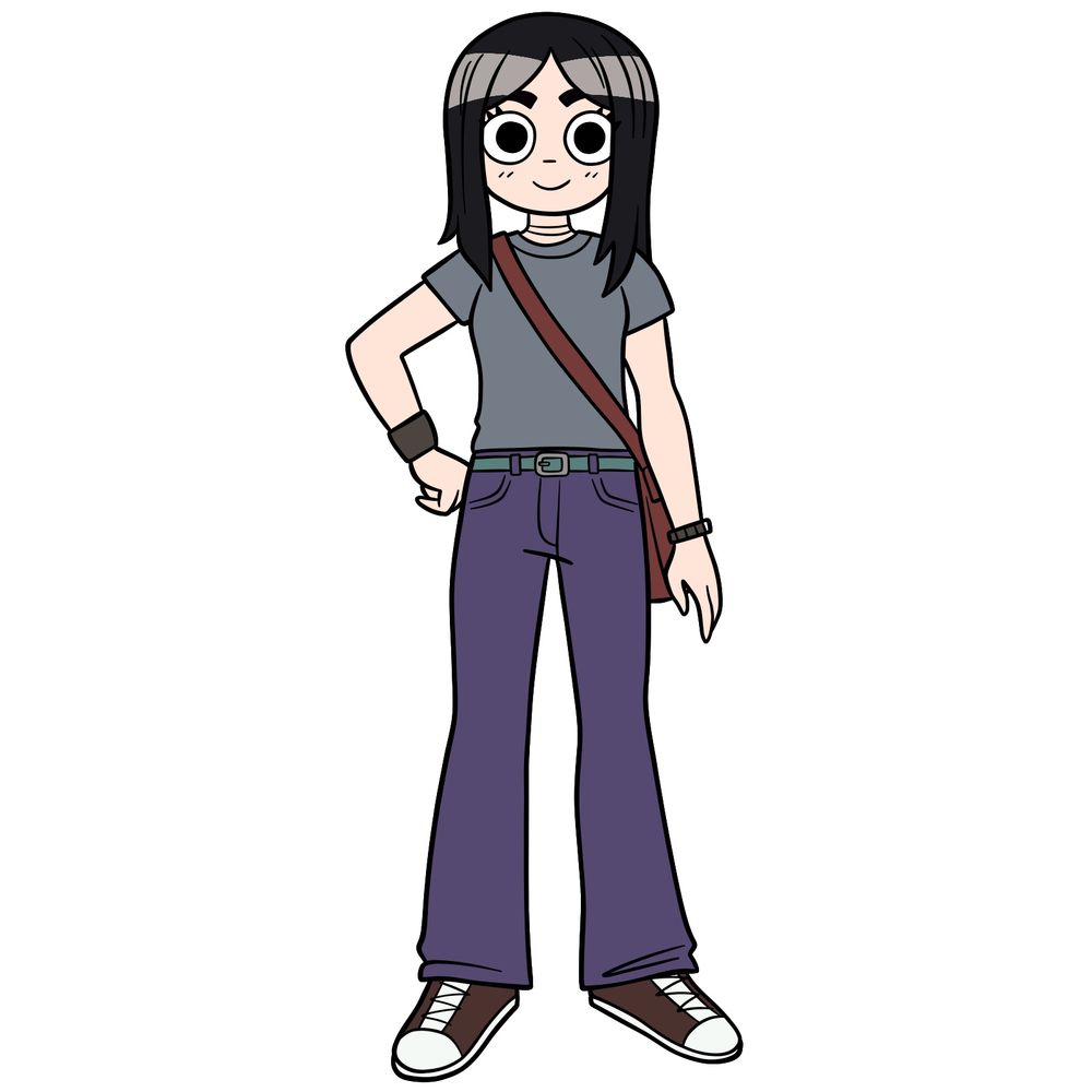 How to Draw Stacey Pilgrim from Scott Pilgrim Takes Off Anime