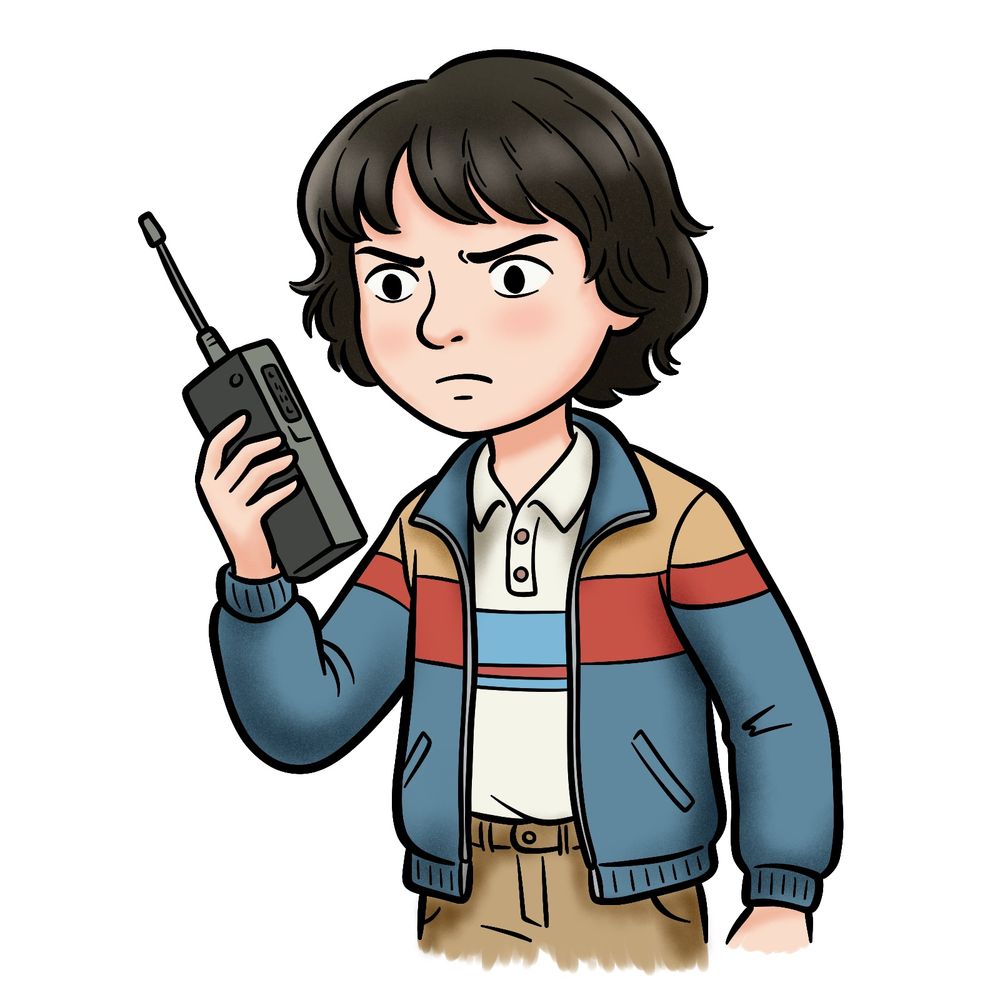 How to Draw Mike Wheeler: The Party Leader Tutorial