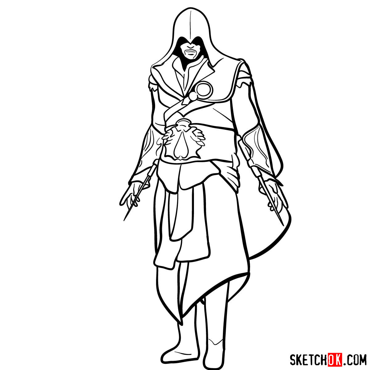 Assassins creed drawings