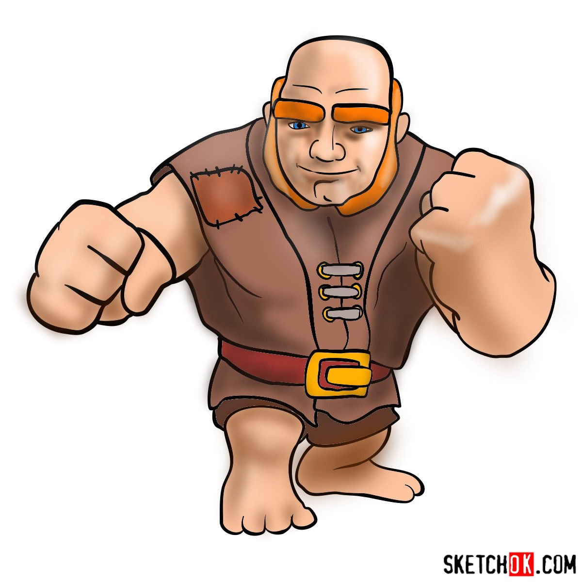 clash of clans characters giant