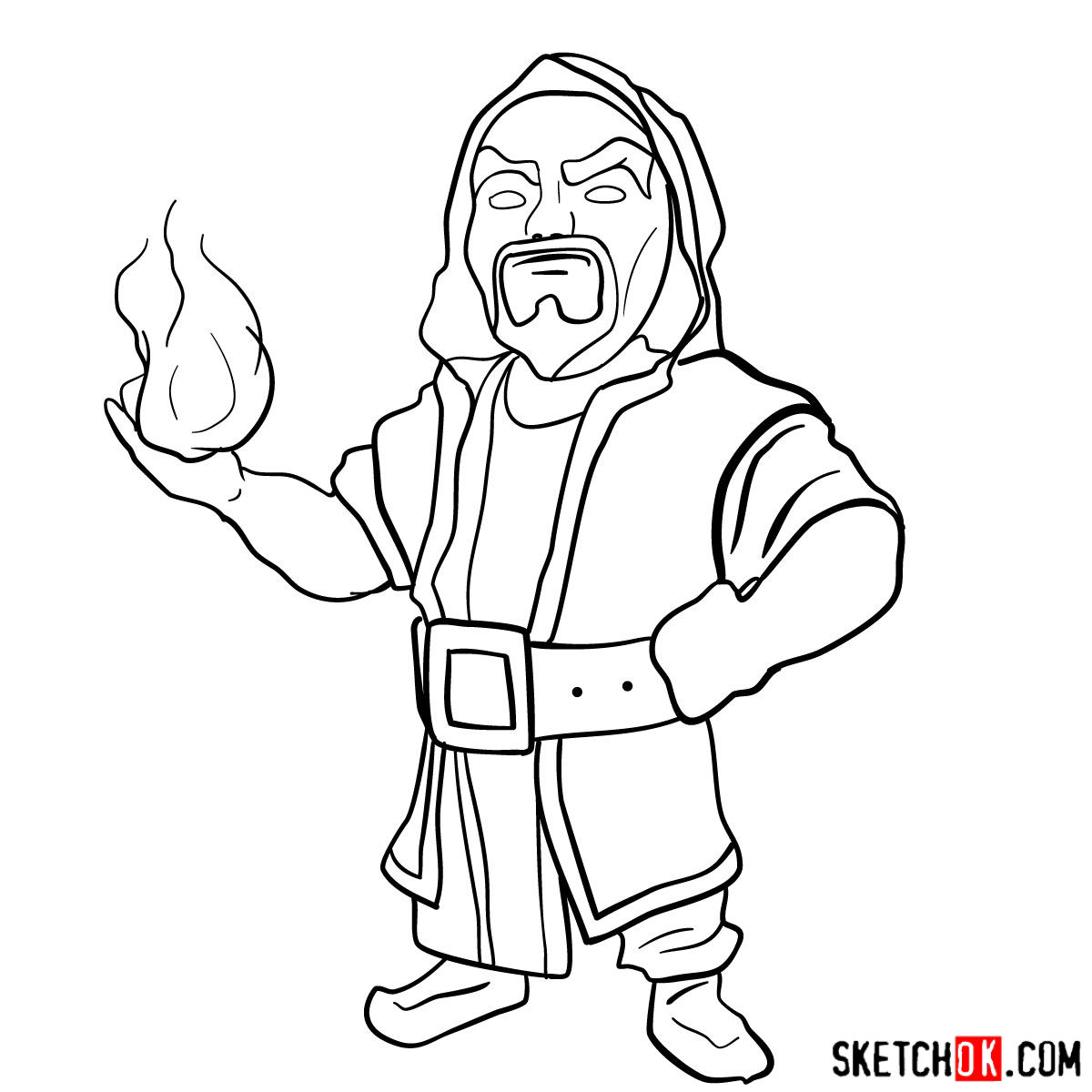 Giant Clash of Clans Coloring Page for Kids - Free Clash of the Clans  Printable Coloring Pages Online for Kids - ColoringPages101.com | Coloring  Pages for Kids