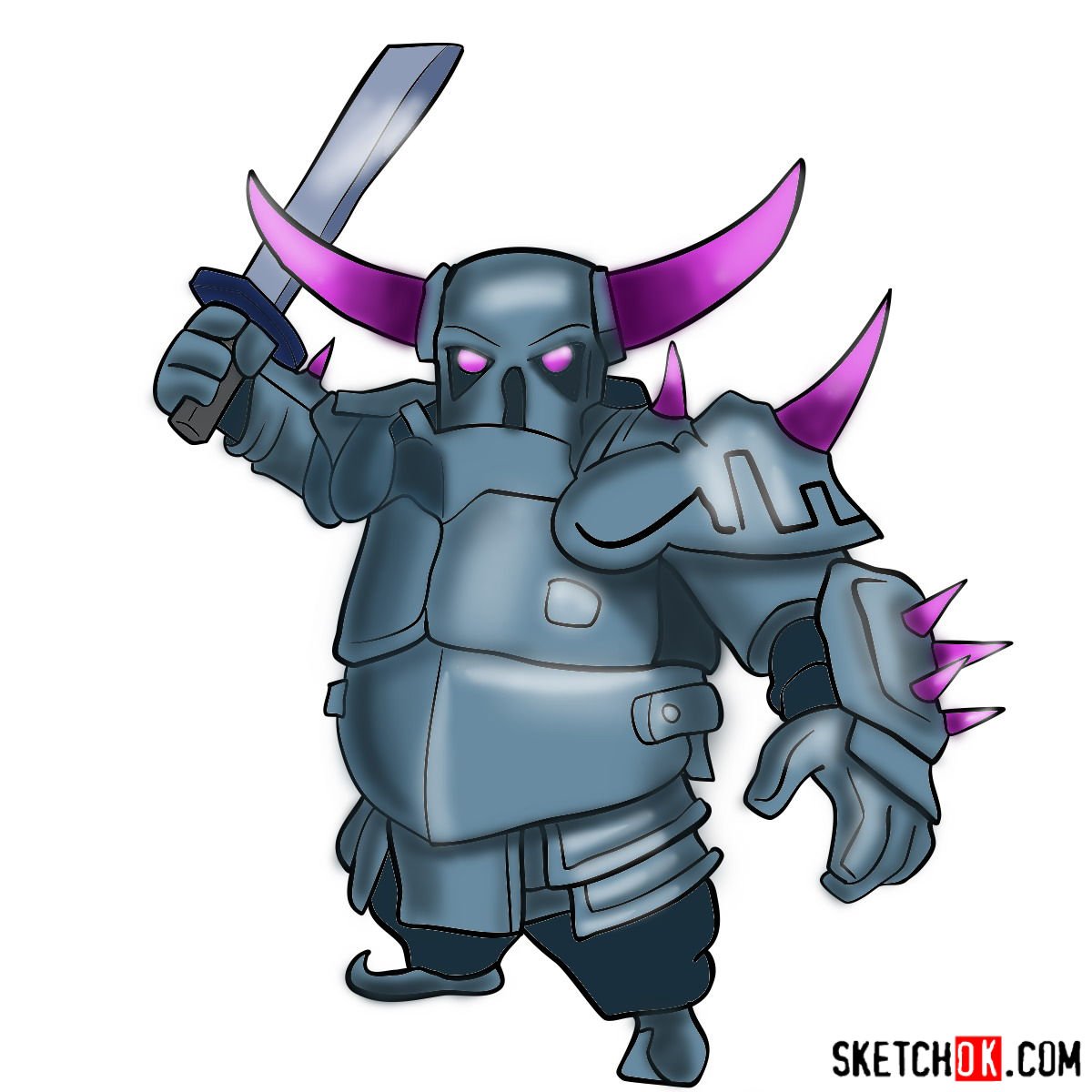 Álbumes 93+ Foto Dibujos De Clash Royale Mini Pekka Lleno